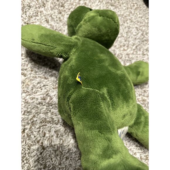 Build a Bear Workshop 17" Trekkin' Green‎ Turtle Plush Stuffed Animal No Shell - Picture 2 of 3
